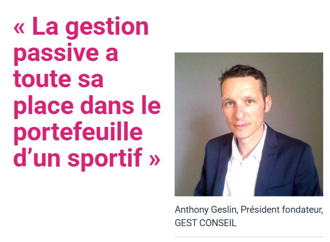 « La gestion passive a toute sa place dans le portefeuille d’un sportif »